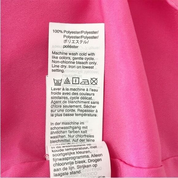 J Crew Vibrant Fuchsia Floral Ruffle Dress - Picture 11 of 11